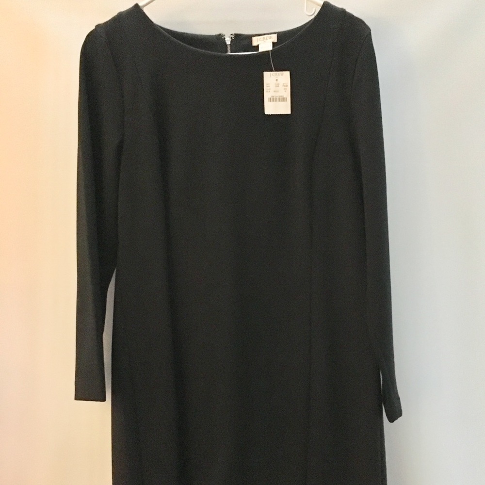 NWT J. Crew Black Dress